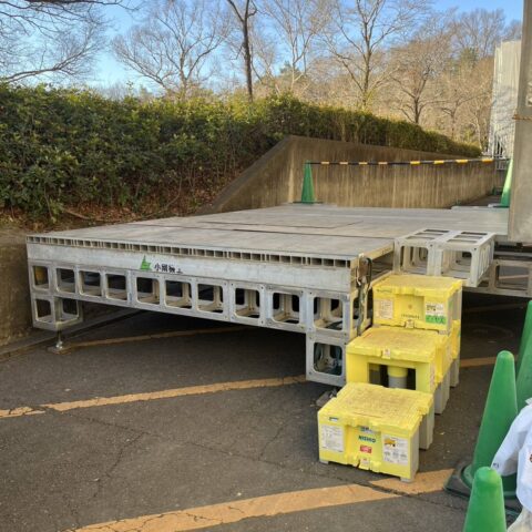 大特ストラクチャーによるステージ