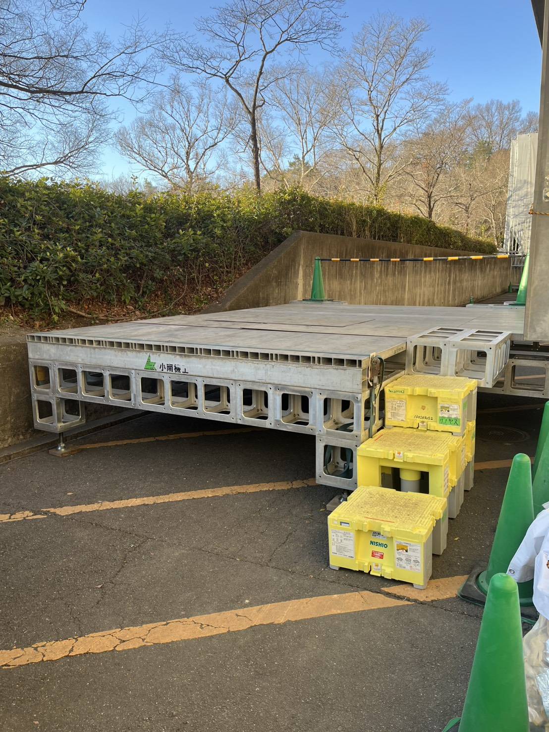 大特ストラクチャーによるステージ