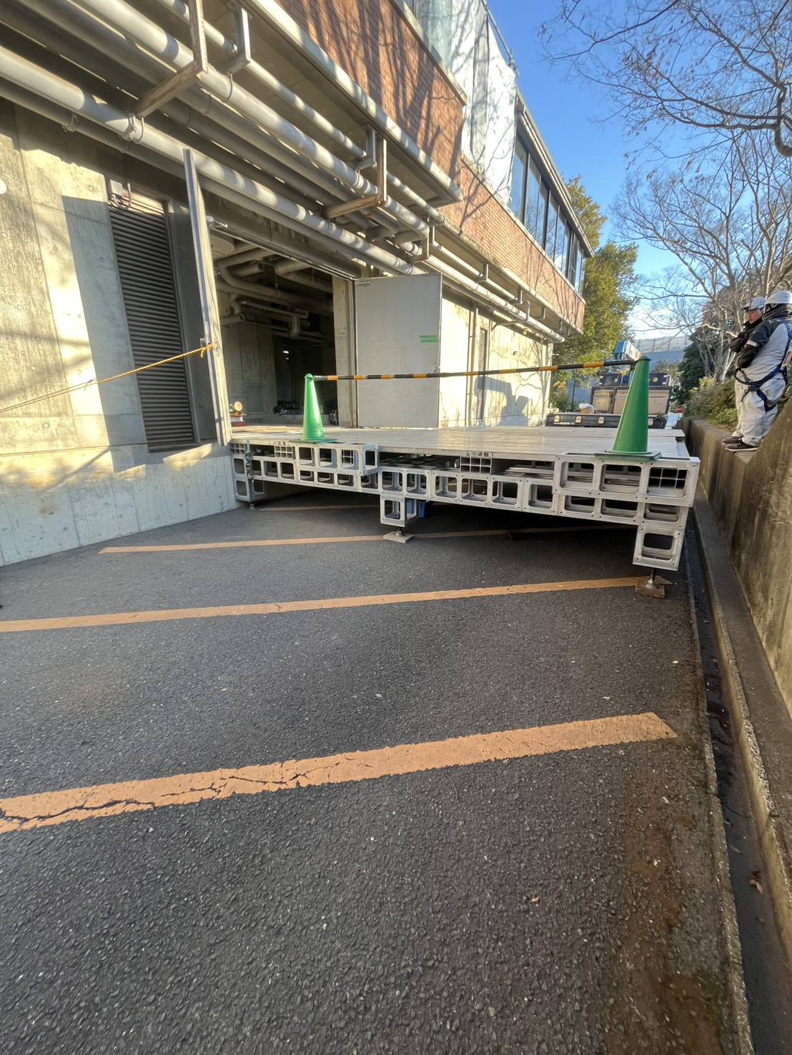 大特ストラクチャーによるステージ